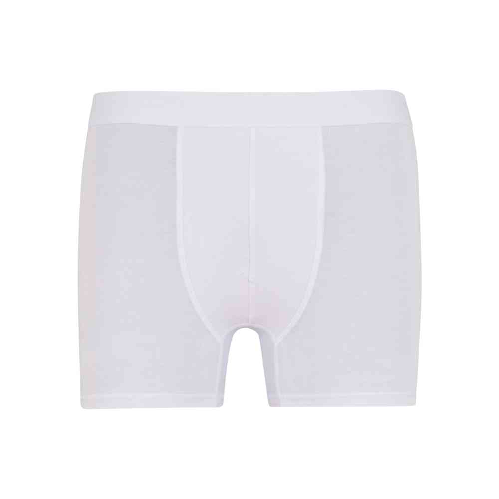 Urban Classics - Bamboo Retro 3-pack Boxershorts pack - White/Black